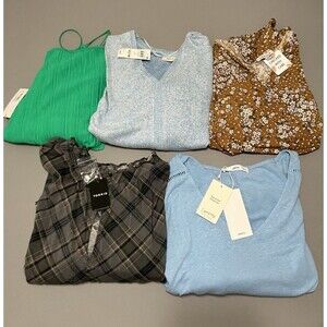 NWT Plus Size Torrid Mango 5pc Tops Bundle Wholesale Reseller Lot MSRP $237